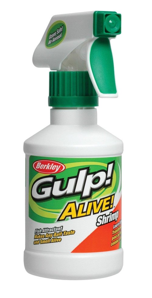 Berkley Gulp! Alive! Fishing Bait Attractant, Crawfish, 8 oz spray bottle