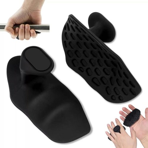 Pofsnnx Anti-Slip Workout Grips – Ergonomic Gym Hand Grips for Weight Lifting, Pull Ups, Deadlifts & Strength Training | Lightweight & Non-Slip Lifting Grips for Men & Women