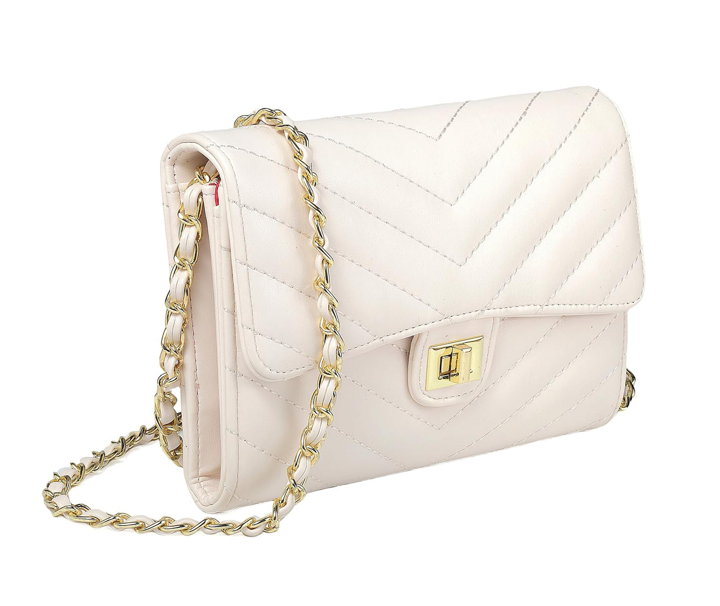 YAZEKOUS Crossbody Bags for Women, Small Purses with Card Slots for Travel Daypack Beige