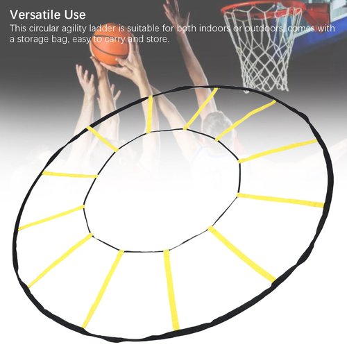 ZIZEV Agilitys Trainer, Circle Speed and Agilitys Ladder for High Intensity Reactive Footwork Drills and Skills, A Circular Piece of Training Equipment That Changes The Way Move