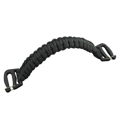 Tactical Weaving Handle with Buckle Ends - Molle System Compatible, 9-Core Paracord Construction, Emergency Rope, for Backpacks, Sling Bags & Chest Bags