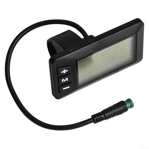 5 Pin Waterproof GD01 LCD Display for Electric Bike Multi Voltage Compatible, Real Time Monitoring for Enhanced Riding Safety