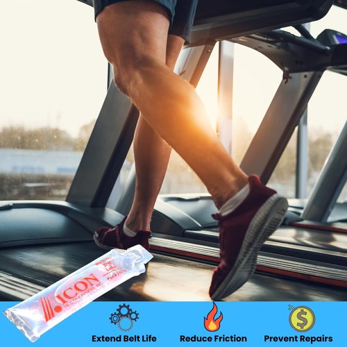 Treadmill Lubricant for Belt | 100% Silicone Lubricant | Easy to Use Lubricant | Compatible with All ICON Treadmills | NordicTrack, Proform, HealthRider, Freemotion, Weslo, Epic | 4 Pack