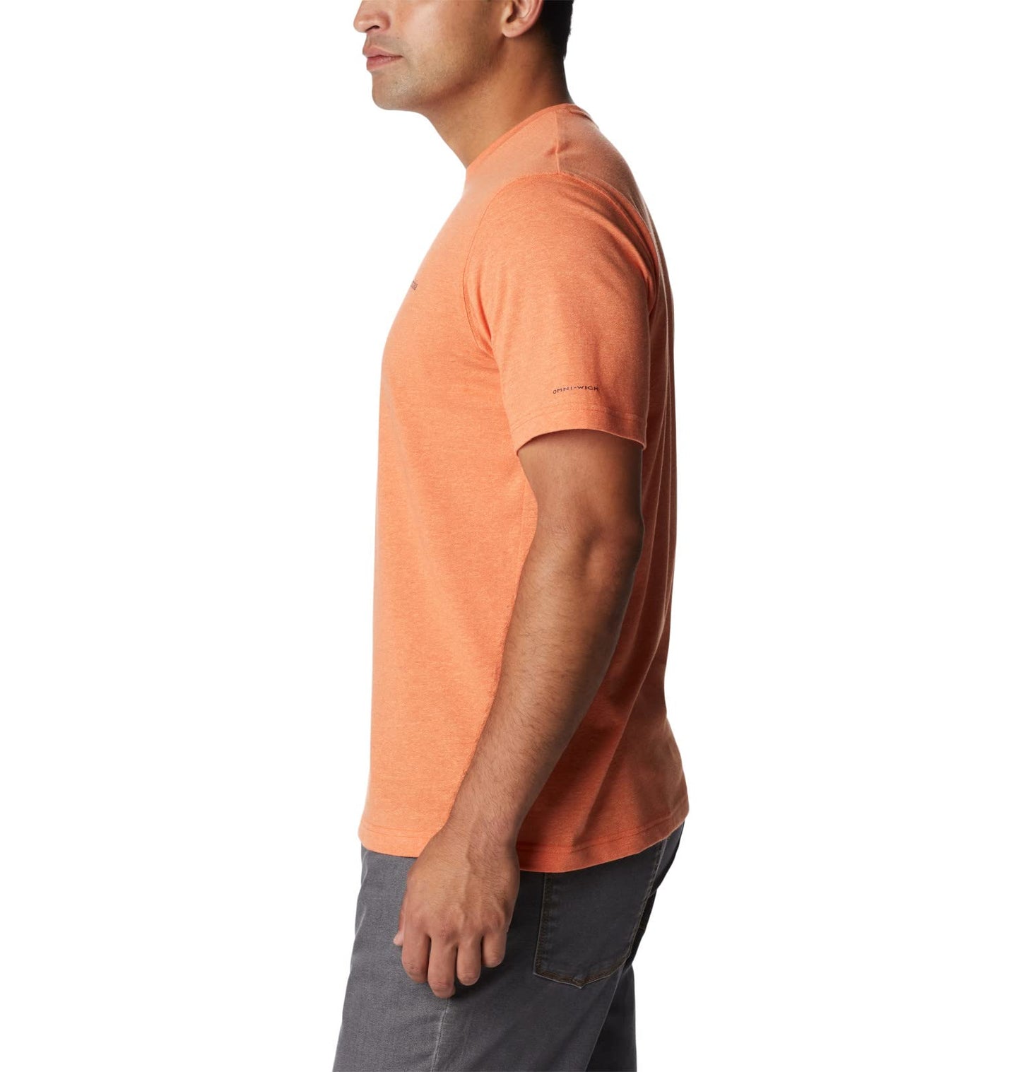 Columbia Men's Thistletown Hills Short Sleeve, Desert Orange Double Dye, 3X Tall