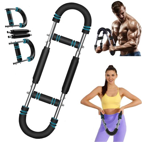 Twister Arm Trainer, Adjustable Chest Workout Equipment, Arm Trainer for Men, Arm Exercise Equipment, Chest Trainer for Men, Shoulders and Forearms Muscle Training Fitness Equipment