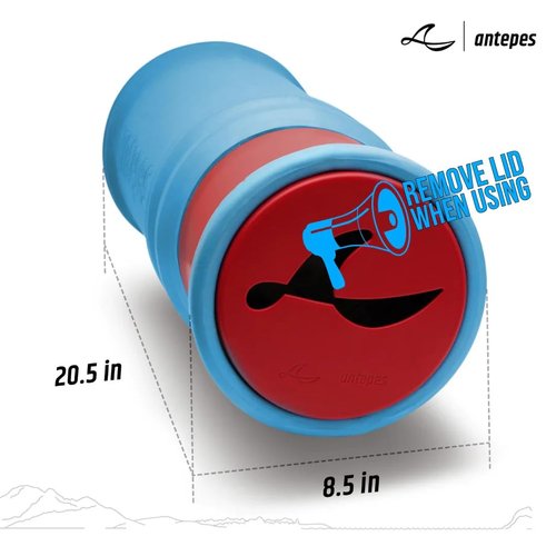 Antepes Fascia Crusher Foam Roller - Multi-Density Massage Roller for Deep Tissue & Muscle Stimulation - Soft Surface Increases Blood Flow in Muscles & Tendons, Hard Surface Relieves Fascia & Knots