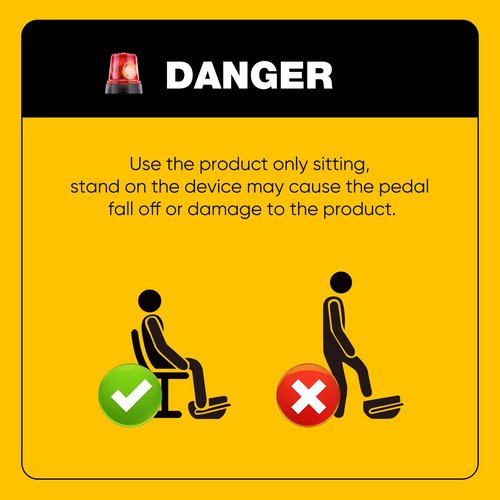 Under Desk Elliptical Machine, Ellipse Leg Exerciser for Seniors, Quiet & Portable Electric Seated Eclipse Exercise Training Machine with Remote,LED Display, Portable Fitness Solution