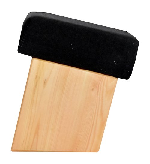 Mudra Crafts Black Foldable Meditation Chair - Yoga Zen Meditation Bench Kneeling Stool - Wooden Meditation Stool with Cushion - Prayer Kneeler Seiza Meditation Seat