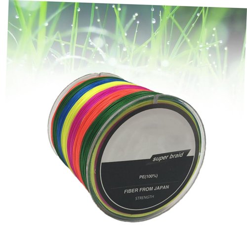 Balacoo Colorful Fishing Line 100m 0.5mm Diameter Line High Sensitivity and 8 Braided Strands