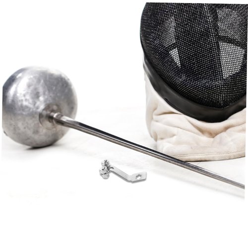 KITANDOVE Fencing Foil Sword Holder Wall Mount Bracket for Easy Installation and Display of Fencing Swords Sleek Design for Home Gyms and Training Centers