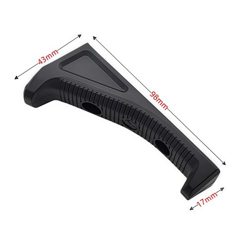 Shooting Stabilizer Angled Fore Grip Durable Nylon Balance Tool for Enhanced Stability, Lightweight Design for Outdoor Activities,Hunting Gear