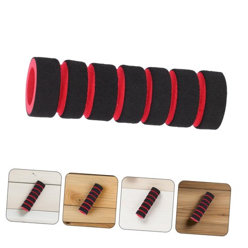 Toyvian 16Pcs Gym Sponge Replacement Foam Handle Covers for Fitness Equipment Fit Protective Pads for Home Gym Exercise Design for Comfort and Portability