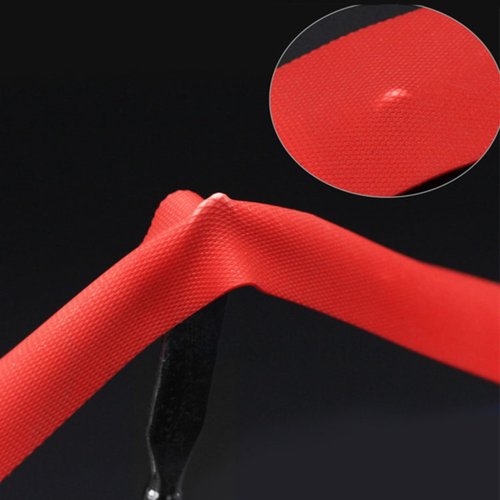 Bicycle Rim Liner Strip Tape, High-Strength Protection Tape Inner Tubes for Bike Wheels (Mountain Bike Tires, Red 26Inches 2 PCS)