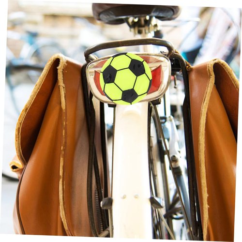DECOMELODY 4Sheets Reflective Stickers for Bike and Vehicle Night Visibility Adhesive Safety Decals Easy to Install for Outdoor Use of Glossy Reflective Stickers