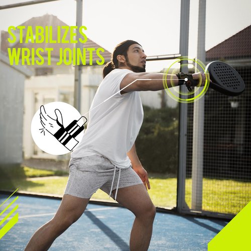 Slim Panda Weightlifting Wrist Wraps- Upgraded Wrist Support with Heavy Duty Thumb Loop for Powerlifting, Bodybuilding, and Weight Lifting Men & Women