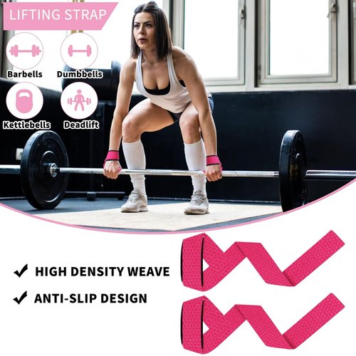 SINYWAY Barbell Pad Set, 10 Pcs Barbell Squat Pad for Hip Thrusts, Lunges, Leg Day with 2 Gym Ankle Straps, 3 Hip Resistance Bands, 2 Lifting Strap, Barbell Pad and Carry Bag