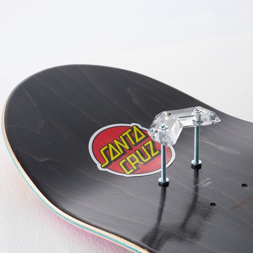 Arkorus Skateboard Wall Mount - Premium Clear Skateboards Hanger, Vertical Skate Board Deck Display & Storage, Durable Acrylic Floating Rack to Securely Hold and Store Your Decks and Longboards