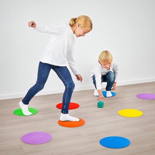 9 inch Spot Markers Flat Field Cones,Non Slip Rubber Agility Markers Flat Field Cones for Soccer Basketball Sports Speed Agility Training （12 pcs）