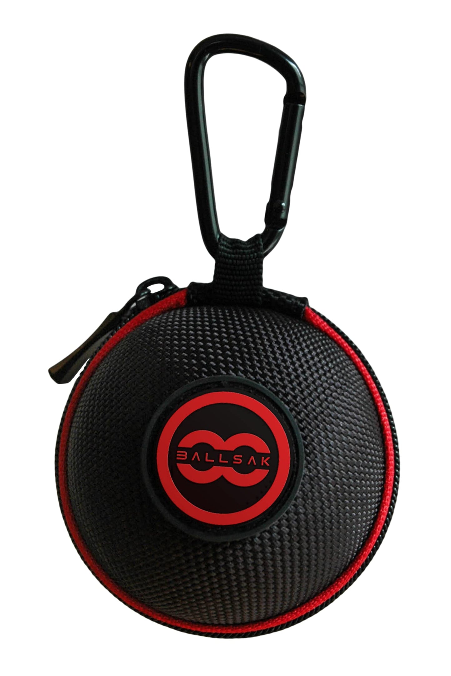 Ballsak - Clip-on Cue Ball Case, Cue Ball Bag for Attaching Cue Balls, Pool Balls, Billiard Balls, Training Balls to Your Cue Stick Bag New Extra-Strong Strap Design!