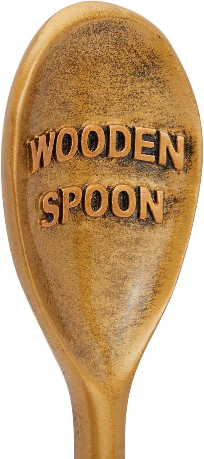 Juvale Golden Spoon Award Cooking Trophy for Chili Cook Off, Baking Contest, Best Cookie, Salsa Competition, & Funny Food Prize (2.5x6.2x1 Inch, Bronze Metal Finish, Small)