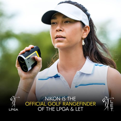 Nikon COOLSHOT 50i GII Golf Rangefinder | Laser rangefinder with Magnet Mount, Slope, OLED Display and 5 Year Warranty | Official Nikon USA Model