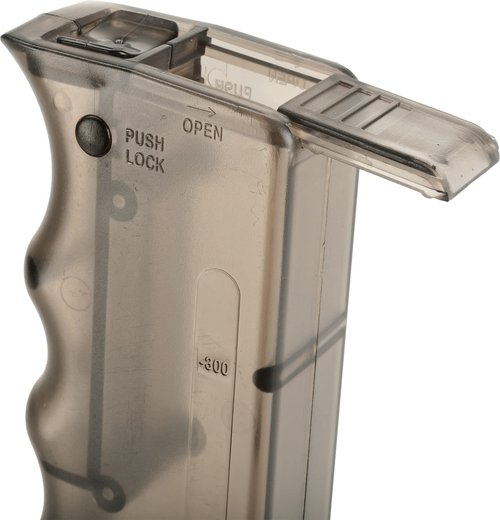 Evike Airsoft - 6mmProShop 400 Round Airsoft Thin Universal 6mm Speed BB Loader (Color: Gray)
