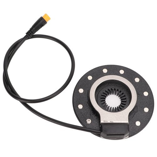 Electric Bike Assist Sensor, Electric Bike Assist Sensor High Sensitivity 12 Magnets Right Dual Hall Sensor Electric for Bike Pedal Accessories (Small Hole)