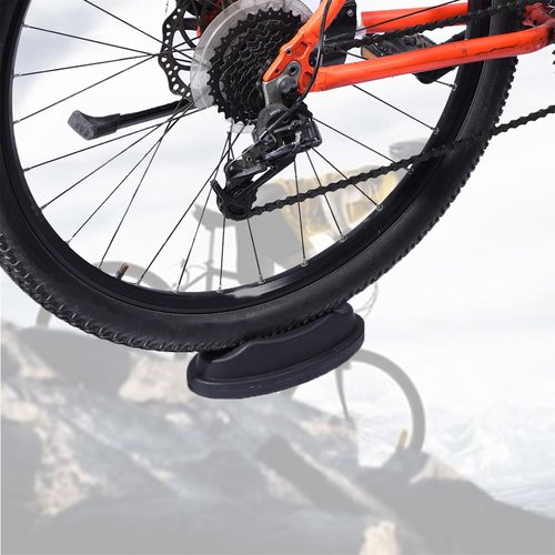 ZLXHDL Bike Trainer Front Wheel Block,Anti-Slip Riser Stand for Indoor Cycling,1.8'' Wide Tire Compatibility, Non-Slip Base
