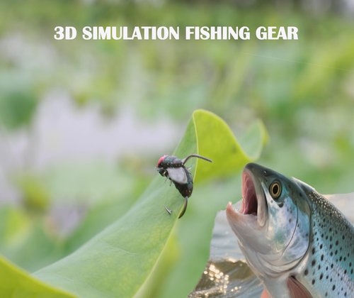 Fly Fishing 63pcs/33pcs Premium Hand Tied Fly Fishing Accessories - Fly Boxes Included Dry, Wet, Nymphs, Streamers, Wooly Buggers Trout Flies (120 PCS)