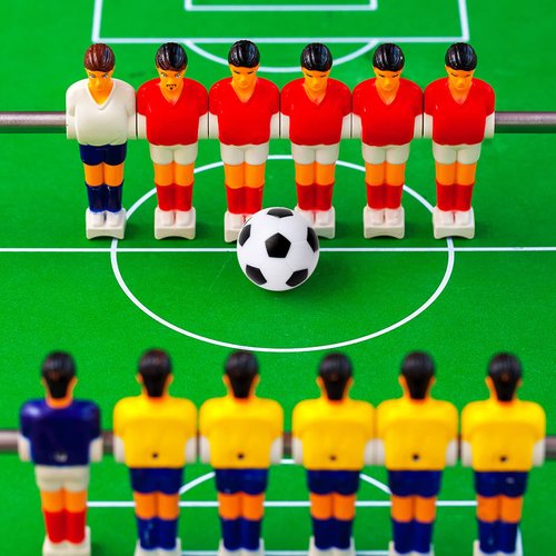GSE Games & Sports Expert 12-Pack Foosball Table Replacement Balls, 36mm(1.42") Tabletop Soccer Football Balls for Foosball Table Accessories (White)