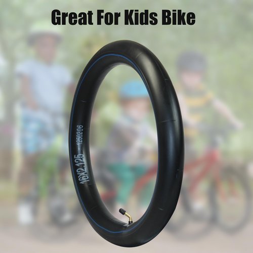Libereco 16x2.125 Bike Inner Tubes for Electric Bike - Butyl Rubber,Bent Valve (CR202), Puncture Resistant, High Elasticity for E-Bikes & Children Bikes