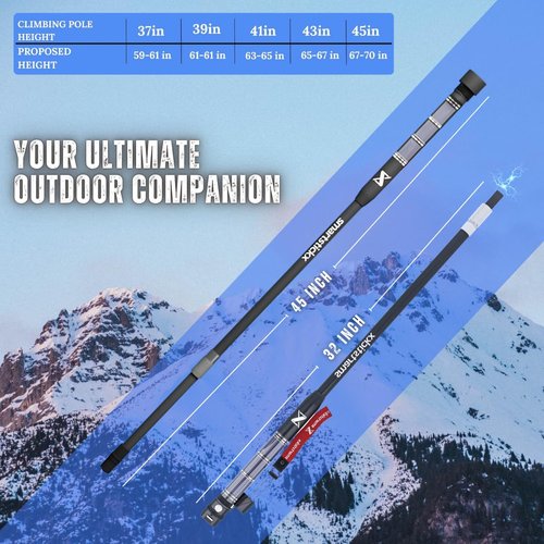 SmartstickX Tactical Walking Stick Staff Self Defense Stun Gun, 2 Bright LED Light Modes, Military Grade Aluminum, USB Charging Port/Fan, Outdoor Adventures, Trekking, Survival Hiking Tactical Tool