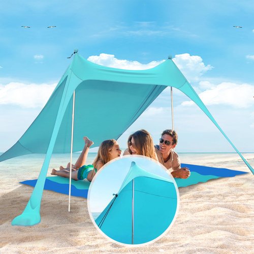 ZAIXIA 2 Packs Replacement Beach Tent Poles,Aluminum Canopy Foldable Poles