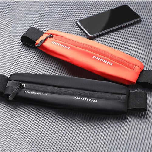 Slim Running Belt Runners Fanny Pack Adjustable Running Pouch Waist Bag Outdoor Sports Gear Accessories For Women Men