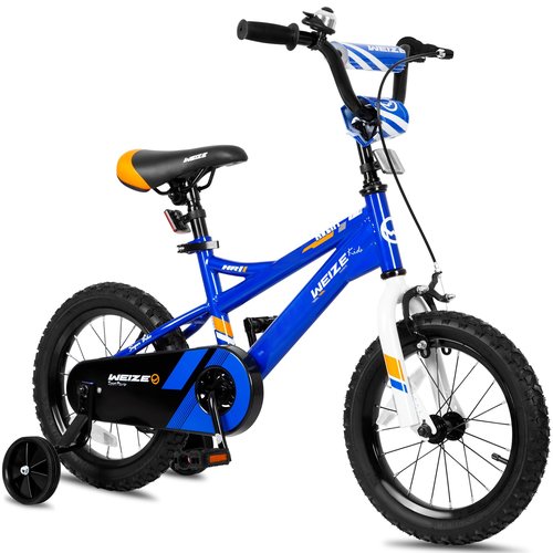 WEIZE Kids Bike, 14 18 20 Inch Children Bicycle for Boys Girls Ages 3-12 Years Old, Rider Height 35-60 Inch, Coaster Brake, Multiple Color Options