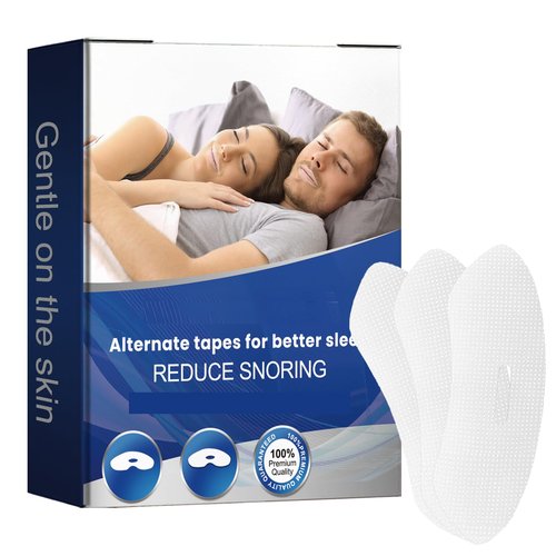 Hapsod Transparent Premium Sleep Tape (120-Pack) - Mouth Tape Pain Free Removal, Hypoallergenic, Latex Free & Gentle On Skin - Medical Grade Adhesive Tape