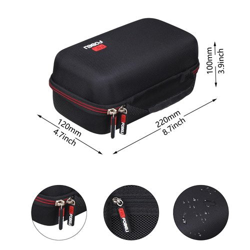 FBLFOBELI Hard EVA Storage Case Compatible with Midland ER310 / ER210 /ER300/ER50 Emergency Crank Weather AM/FM Radio, Portable Travel Container Bag (Case Only) (Black)