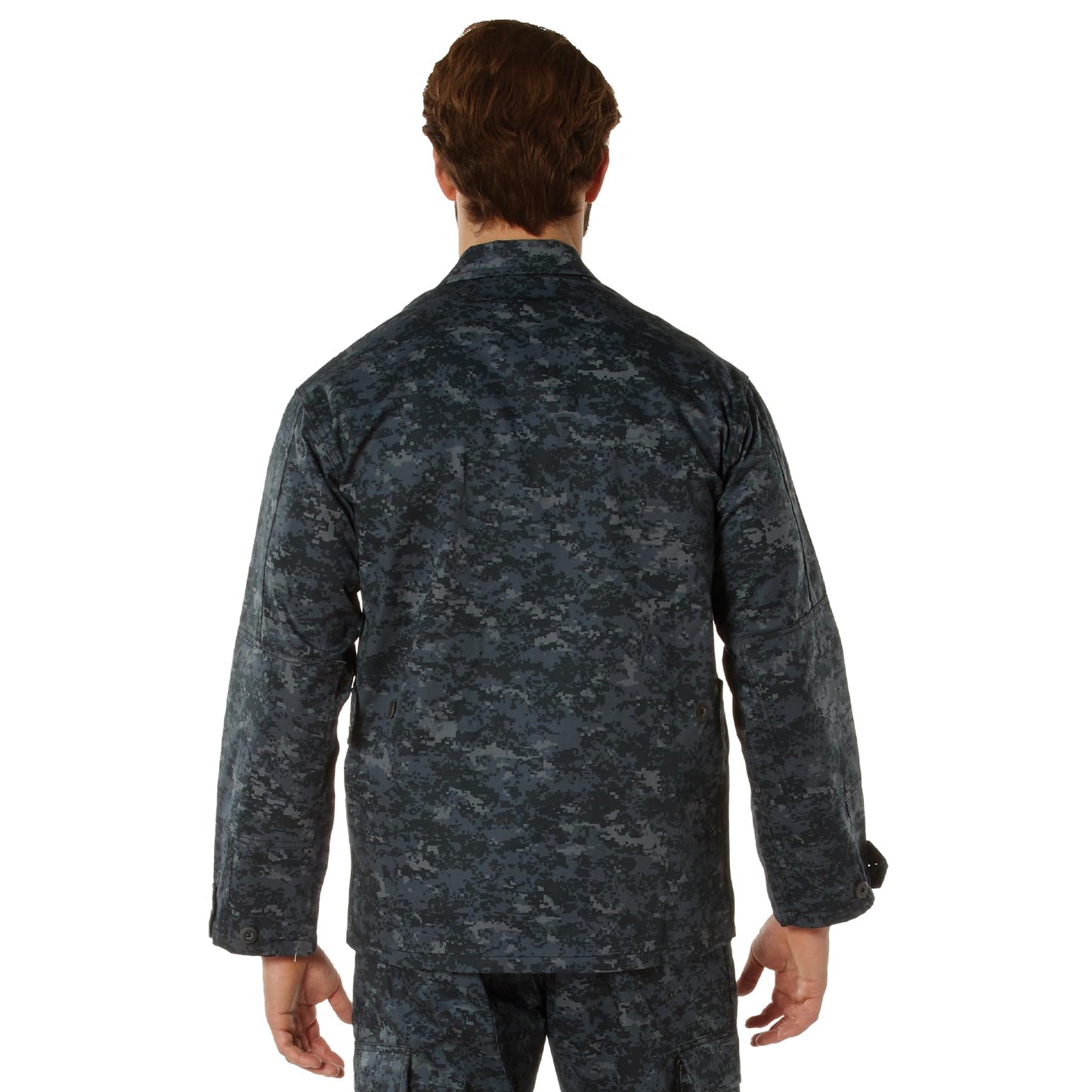 Rothco BDU Uniform Shirt, Midnight Digital Camo, XL
