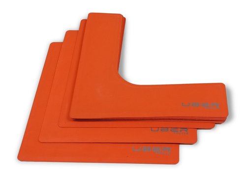 Uber Soccer Flat Spot Markers - Lines and Corners