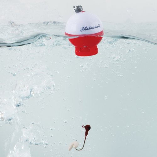 Shakespeare Hide-A-Hook Bobber, 3-Pack, Weighted Fishing Bobbers for Kids, Easy Long-Distance Casting, Weedless Design Prevents Snags, Pre-Rigged for Easy Fishing
