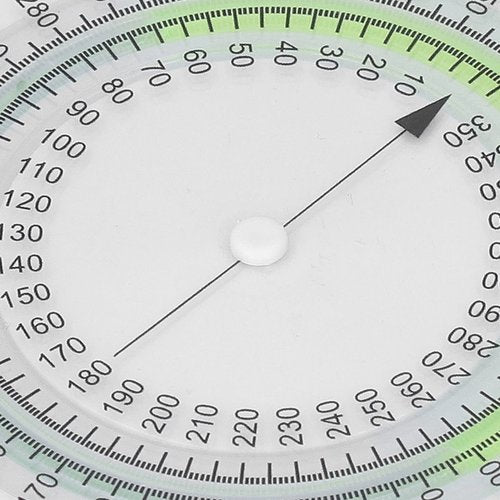 QANYEGN Inclinometer, Bubble Physical Therapy, Leak Complete Range of Motion Measuring Tool for Physiotherapy,Professionals and Students (Green)