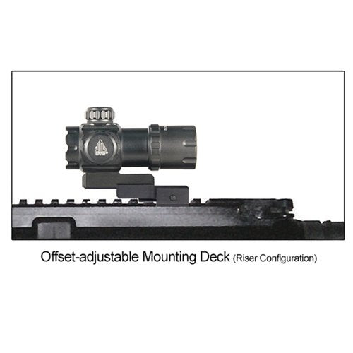 UTG 3.9" ITA Red/Green CQB Dot Sight with Integral QD Mount