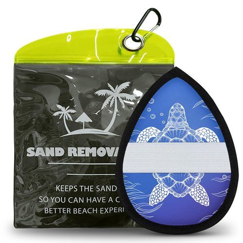 BritTote Sand Remover Quick-Dry Portable Sand Beach Must Haves 2025 for Hawaii, Mexico Trips Beach Gifts for Women, Men, Kids Hawaii Essentials for Vacation