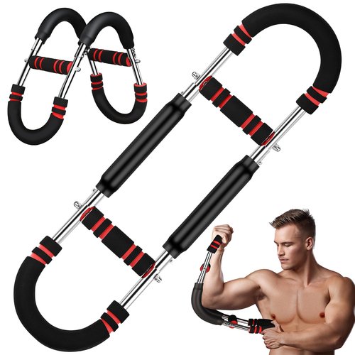 Twister arm Trainer, Chest Workout Equipment,arm Trainer Chest Workout,arm and Chest Trainer,40-90lb 3-Speed Adjustable Chest Workout Equipment Portable Fitness Equipment (65-110lbs-red)