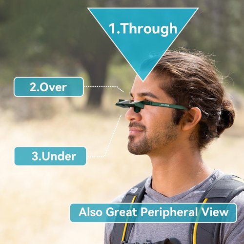 AOLEBA Premium Belay Glasses for Rock Climbing Enhance Comfort Safety Versatile Prism Eyewear for Climbers Outdoor Climbing Activities