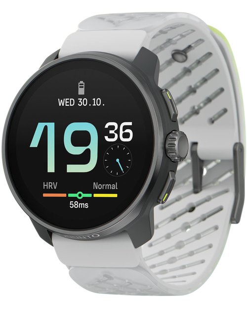 SUUNTO Race S GPS Sports Watch, 1.32" AMOLED Touchscreen w/Crown, 13 Days Battery Life, Training & Sleep Health Tracking, Dual-GNSS, 32GB Global Offline Maps, Lightweight for Running, Ti Canary