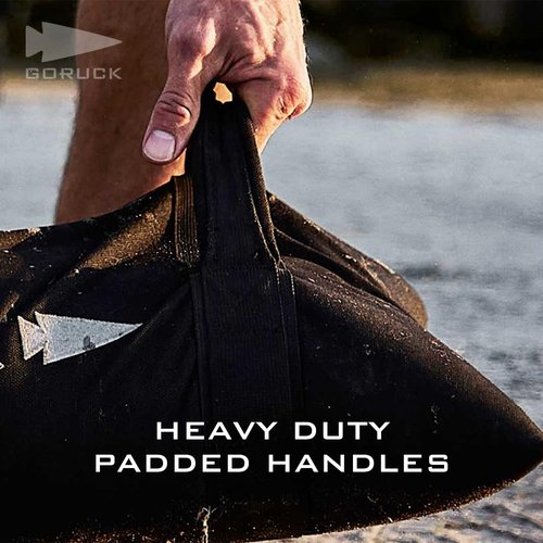 GORUCK 40LB Fitness Simple Sandbag – Strength Training Equipment for Body Workout, Endurance, Weightlifting & Yoga - for Home, Gym, and Outdoor Use