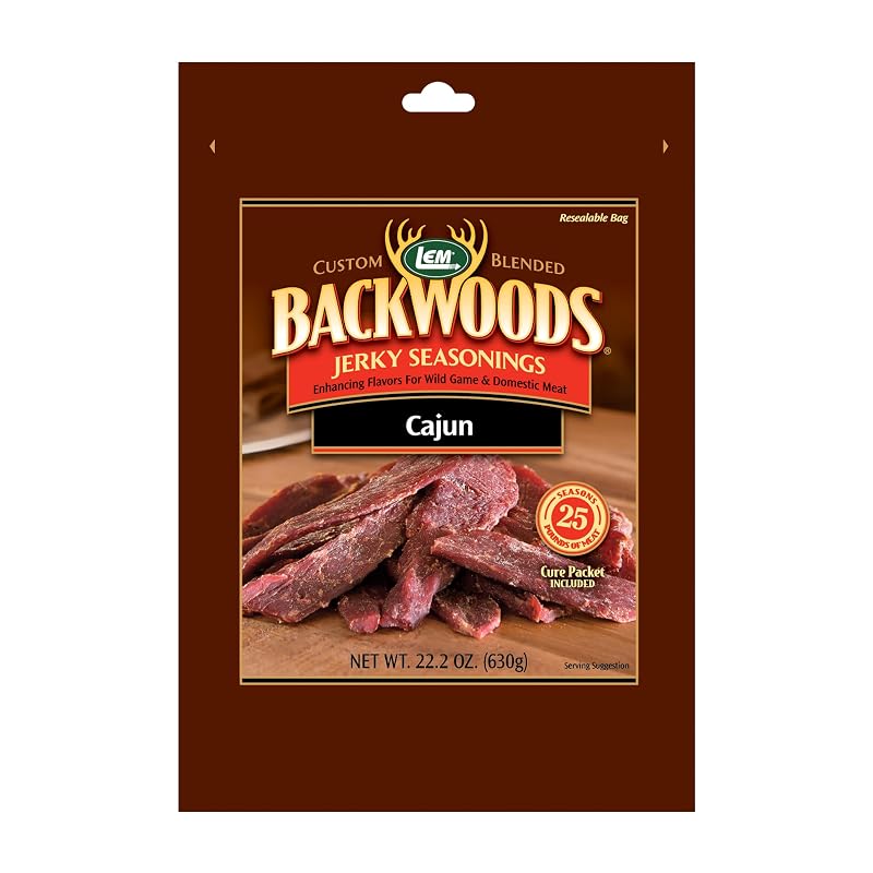 Backwoods Cajun Jerky Seasoning 22.2 oz Pack