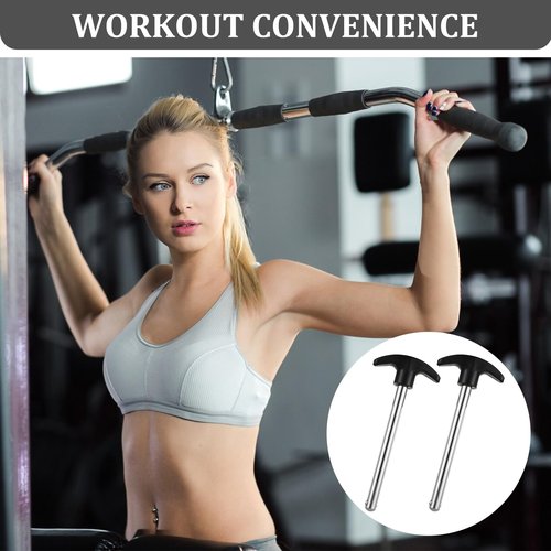 ValueBargain Weight Pins for Weight Stack Machine, 4.4 Inch Drop Set Pins Gym - Essential for Gymnasium & Fitness Machine (0.37 Inch Diameter)