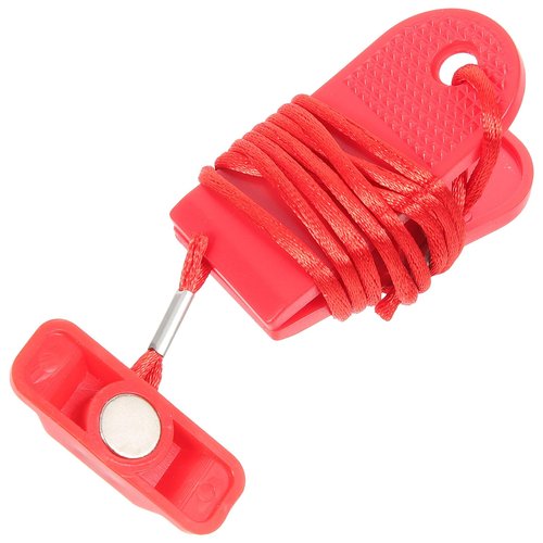 Treadmill Universal Safety Key Treadmill Magnet Lock Fitness Replacement Kit Sports Treadmill Emergency Stop for Running Machine Accessories Red